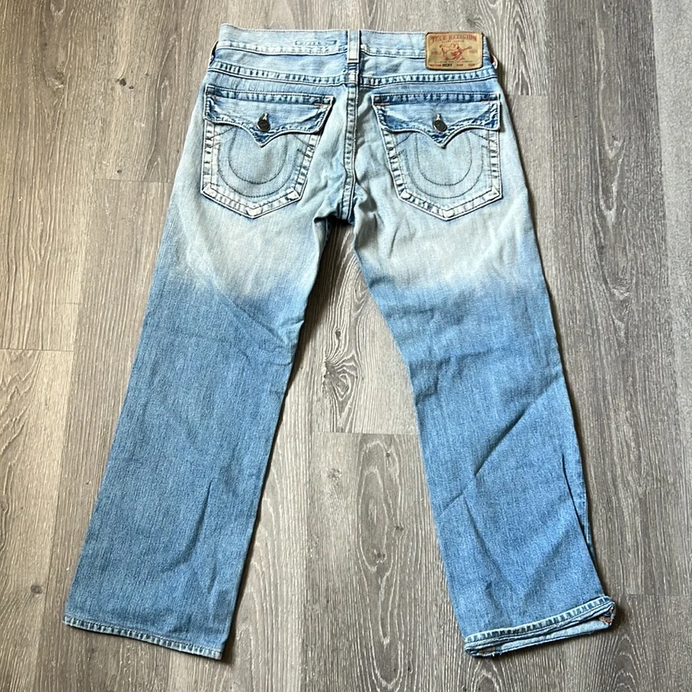 TRUE RELIGION RICKY STRAIGHT JEAN 33”